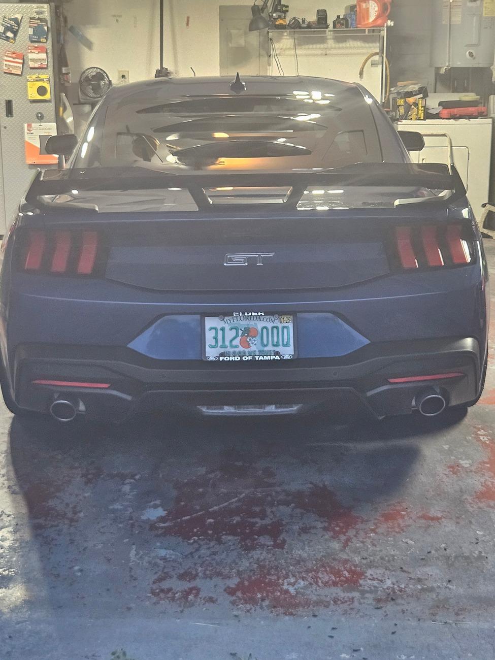 S650 Mustang Found an Ebay dark horse spoiler  "clone" 20240709_202443
