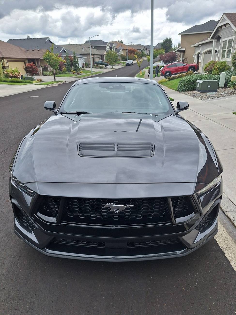S650 Mustang Do all the S650s have this gap in the front on the hood? 20240824_140607