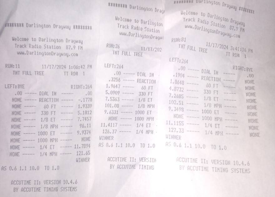 S650 Mustang 1/4 Mile Times Darlington_17th-100shot