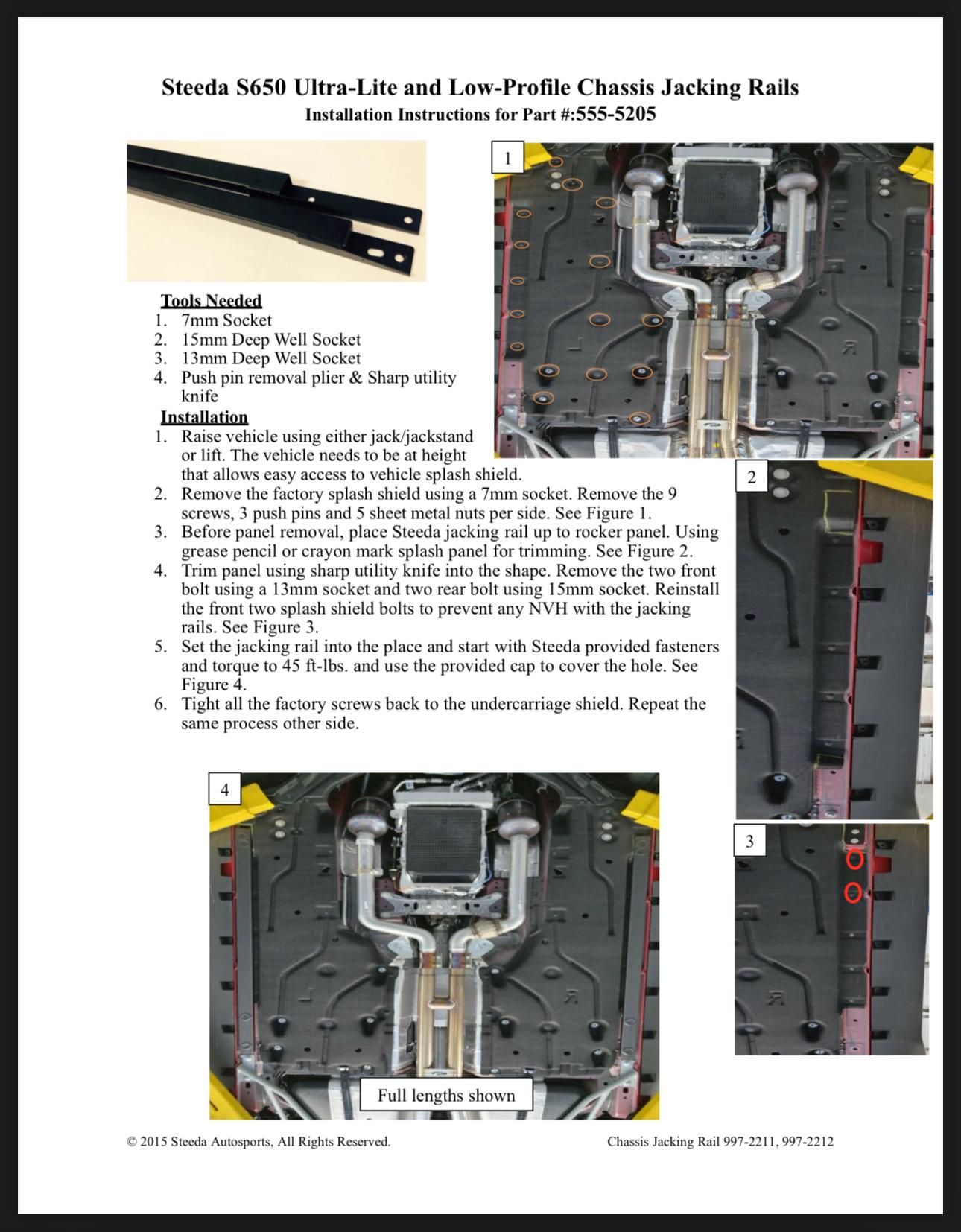 S650 Mustang Jacking rails IMG_8733