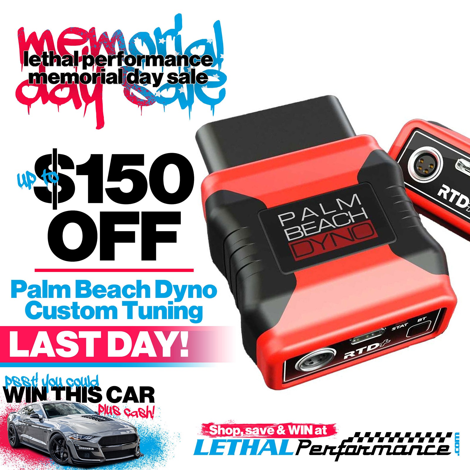S650 Mustang MEMORIAL DAY SALE 2024 at Lethal Performance! palmbeachdyno_lastday