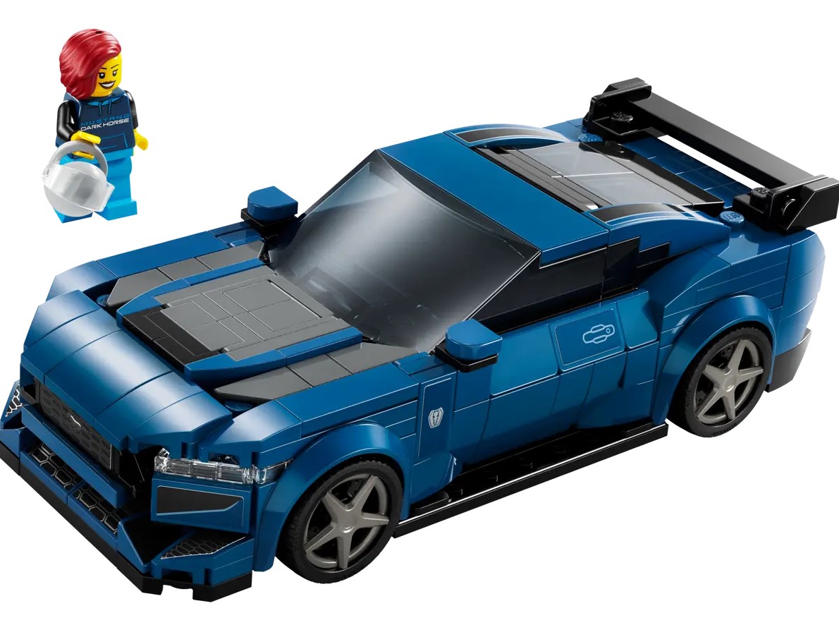 Lego Speed Champion Dark Horse arrives March 1st, 2024 Mustang7G