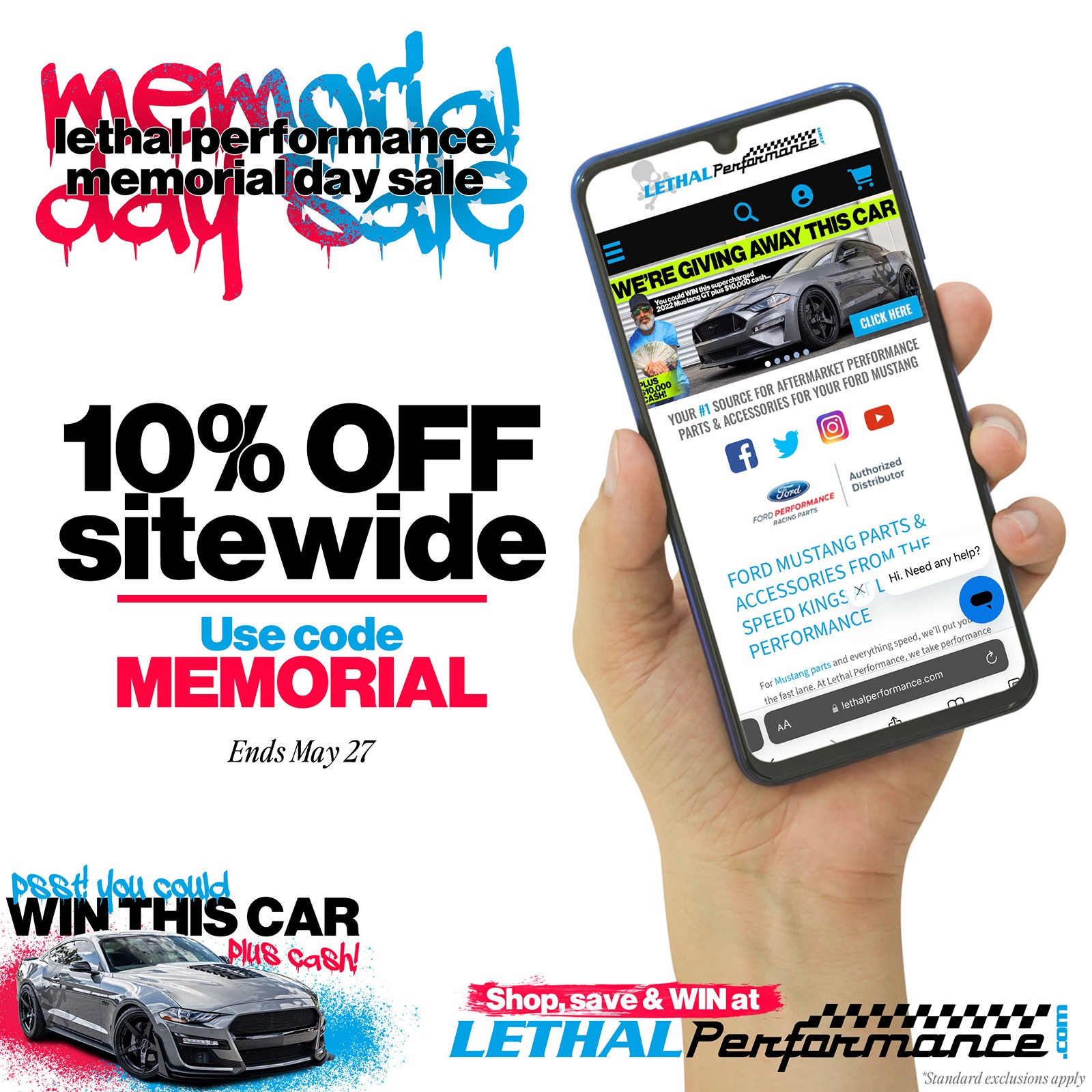 S650 Mustang MEMORIAL DAY SALE 2024 at Lethal Performance! sitewide (3)