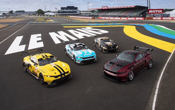 Mustang GT3 Gears Up for 24 Hours of Le Mans Race