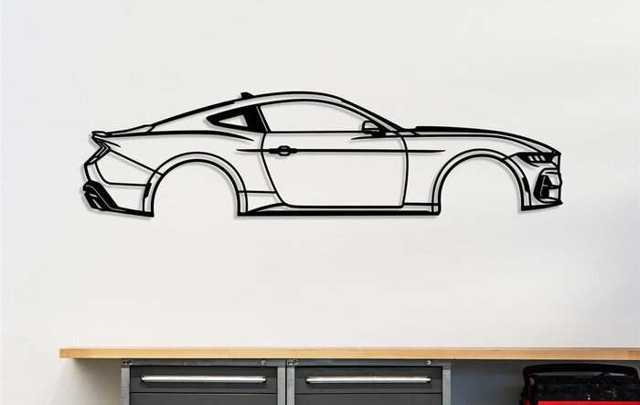 New S650 Metal Art For Your Garage