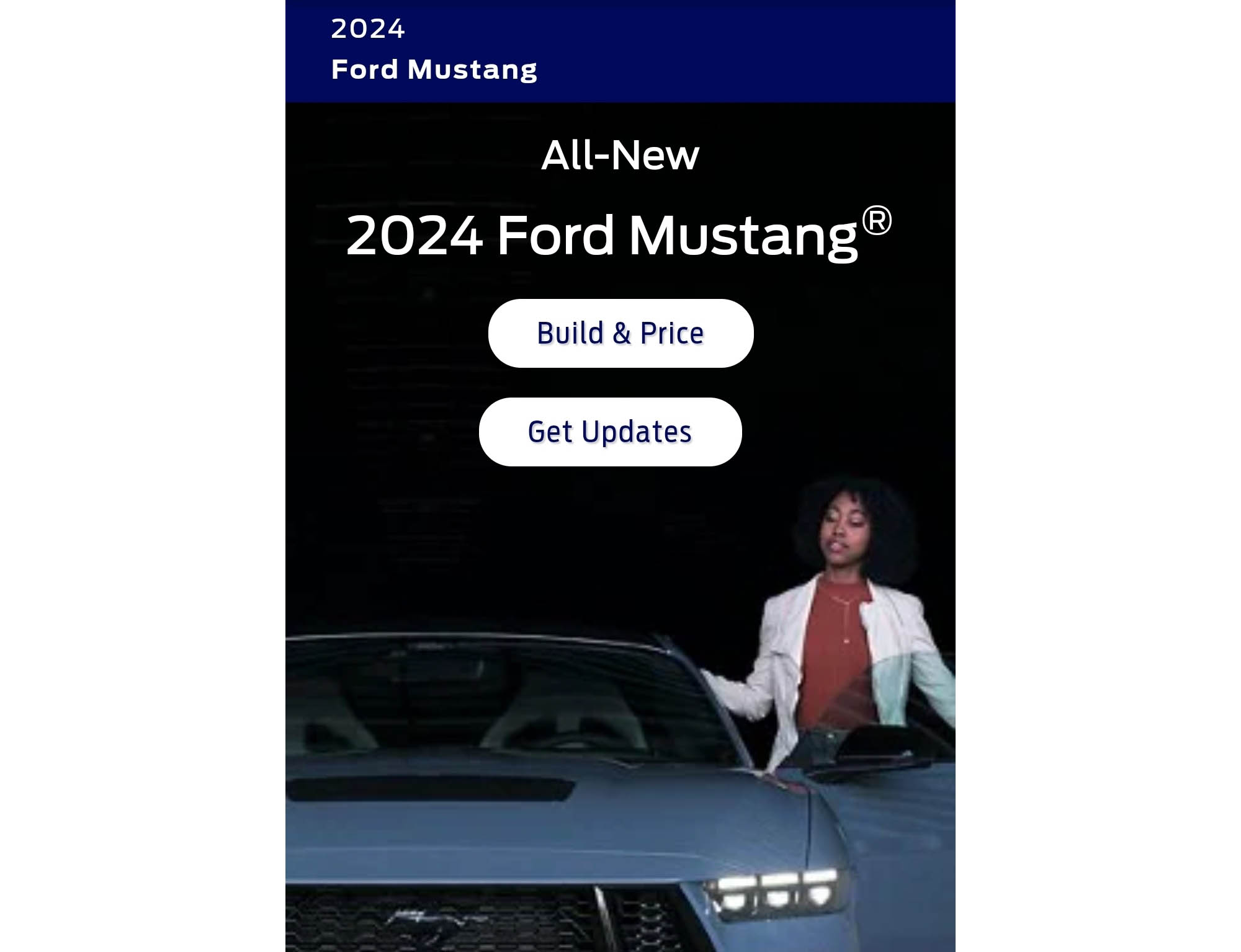Official Build & Price for 2024 Mustang just appeared on
