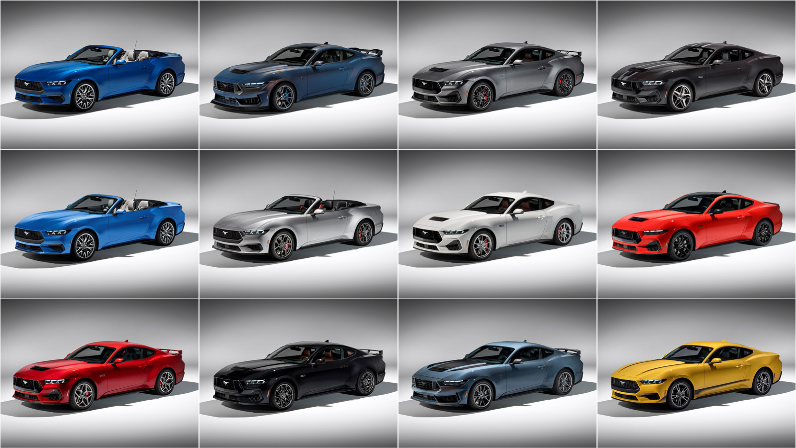 Every 2024 Ford Mustang Color Everywhere All At Once | Page 4 ...
