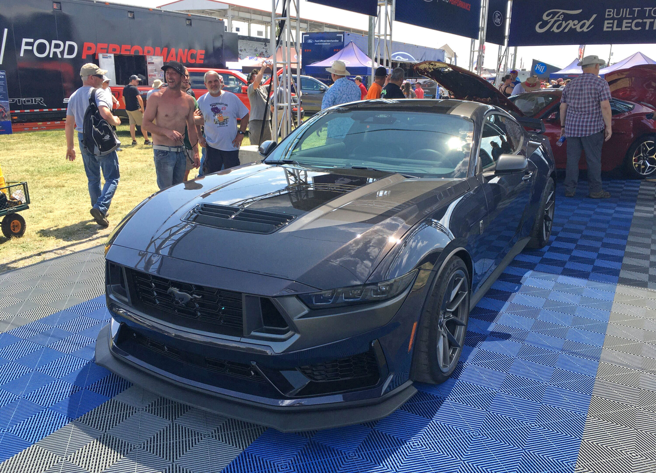 2024 Mustangs displayed at Carlisle Ford Nationals Mustang7G 2024