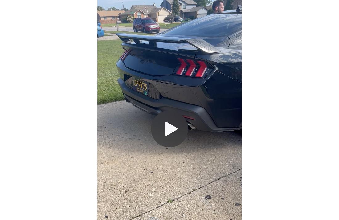Ford Performance XPipe with Active Exhaust 2024 Mustang Sound Results