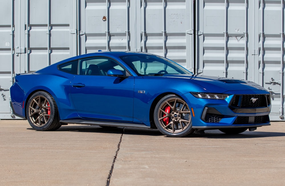 2024 Atlas Blue Mustang GT On SVE SP2 Wheels Mustang7G 2024+ S650