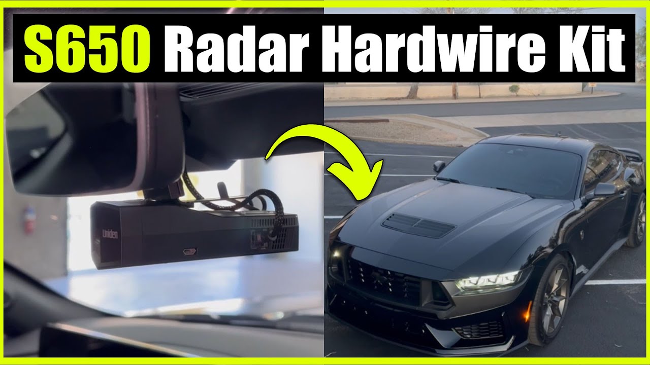 DIY Video Radar Hardwire Kit install in S650 Mustang Mustang7G 2024+ S650 Mustang Forum