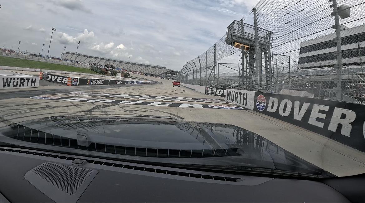 Charity laps on Dover Motor Speedway Mustang7G 2024+ S650 Mustang